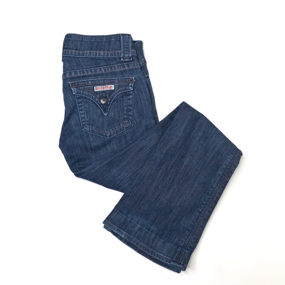 {Hudson} Signature Bootcut Flap Jeans in Dew - Picture 6 of 8